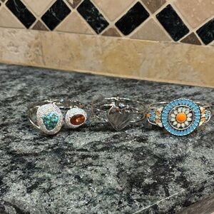 Bangles cuffs lot of 3